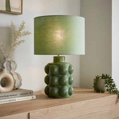 An Image of Bobble Retro Ceramic Table Lamp