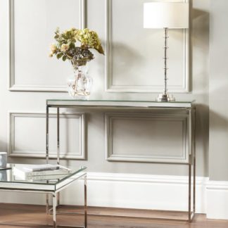 An Image of Elysee Console Table, Mirrored Glass