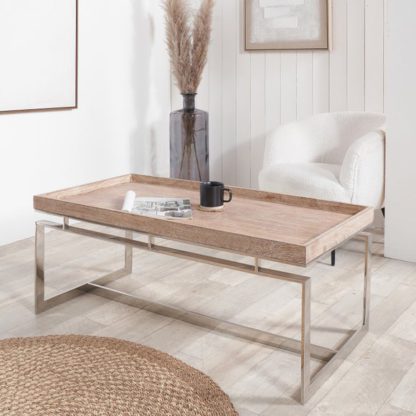 An Image of Evelyn Natural Antique Coffee Table