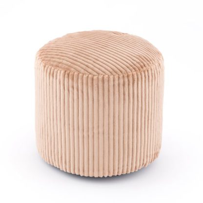 An Image of Jumbo Cord Pouffe