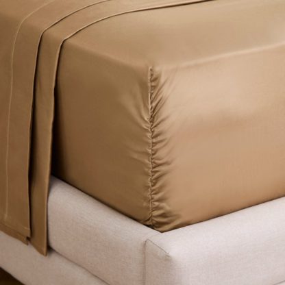 An Image of Dorma Cotton Sateen 800 Thread Count Fitted Sheet