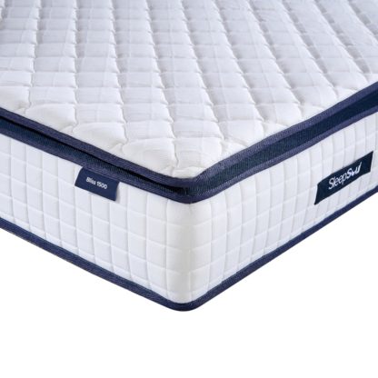 An Image of SleepSoul Bliss - Small Double - 1500 Pocket Spring Mattress - Foam/Fabric - Vacuum Packed - 4ft