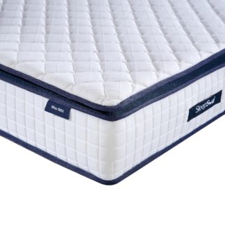 An Image of SleepSoul Bliss - Double - 1500 Pocket Spring Mattress - Foam/Fabric - Vacuum Packed - 4ft6