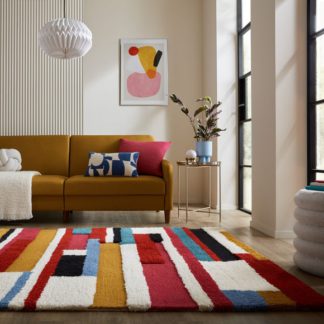 An Image of Arlo Abstract Wool Rug