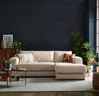 An Image of Clayton Cosy Weave Corner Chaise