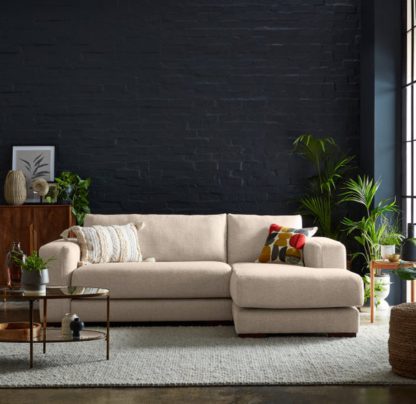 An Image of Clayton Cosy Weave Corner Chaise