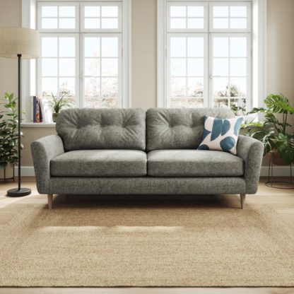 An Image of Sven Chunky Chenille 4 Seater Sofa