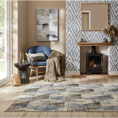 An Image of Marly Modern Geometric Rug