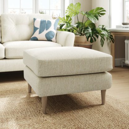 An Image of Sven Chunky Chenille Footstool