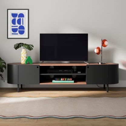 An Image of Elements Griffin Extra Wide TV Unit for TVs up to 80"