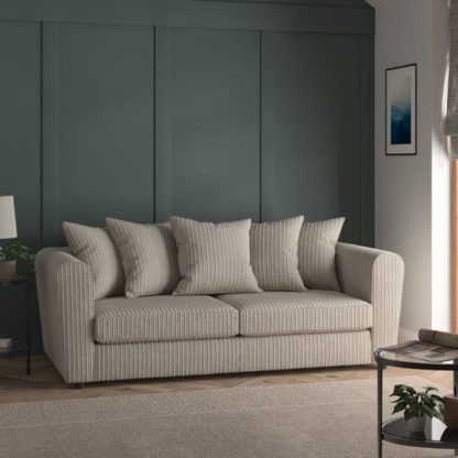 An Image of Blake Jumbo Cord 3 Seater Sofa