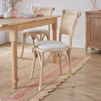 An Image of Florine Dining Chair, Natural