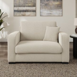 An Image of Carson Tonal Boucle Snuggle Chair