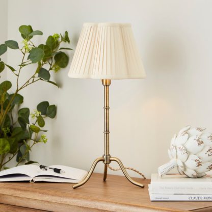 An Image of Alloura Mid Century Adjustable Tripod Table Lamp