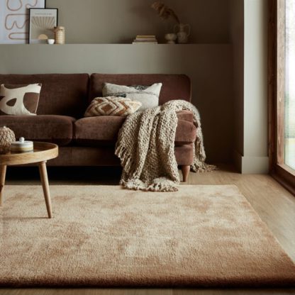 An Image of Faroe Wool Look Washable Faux Fur Rug