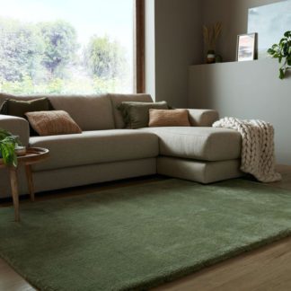 An Image of Faroe Wool Look Washable Faux Fur Rug