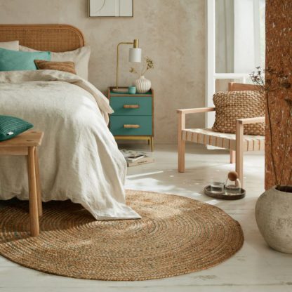 An Image of Capri Jute Round Rug