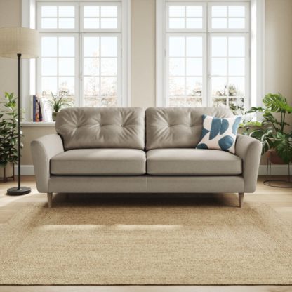 An Image of Sven Opulent Velvet 4 Seater Sofa