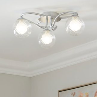 An Image of Selana Semi Flush Ceiling Light