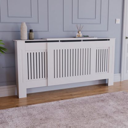 An Image of Vida Designs Chelsea Adjustable Radiator Cover