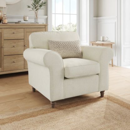 An Image of Flori Chunky Chenille Armchair