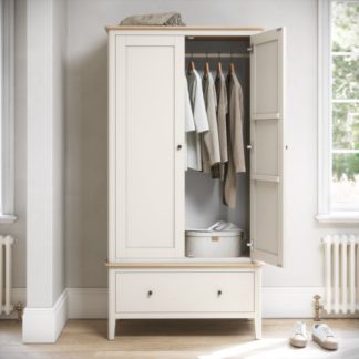 An Image of Marlow Double Wardrobe with Drawer