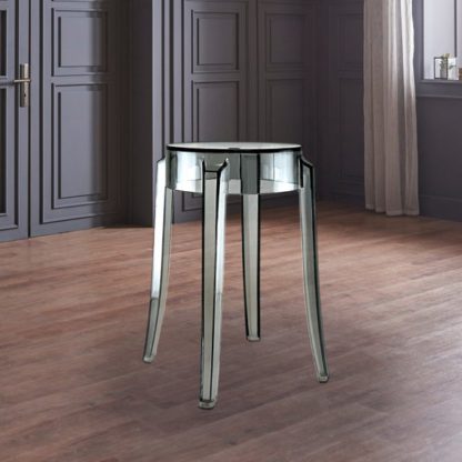 An Image of Fusion Living Ghost Style Low Stool