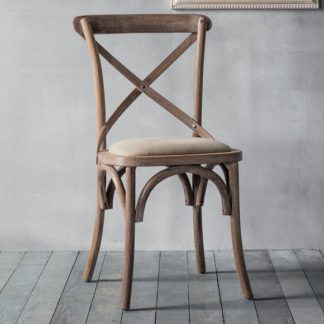 An Image of Return - Carter Set of 2 Dining Chairs, Natural Oak