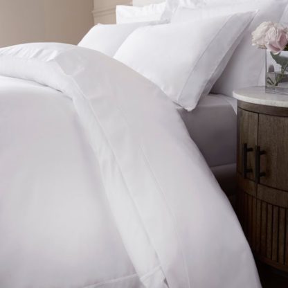 An Image of Dorma Cotton Sateen 800 Thread Count Flat Sheet