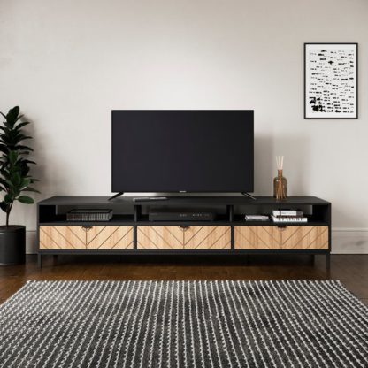 An Image of Nixon Extra Wide TV Unit for TVs up to 80"