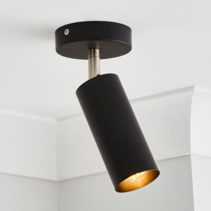 An Image of Leila Semi Flush Ceiling and Wall Spotlight