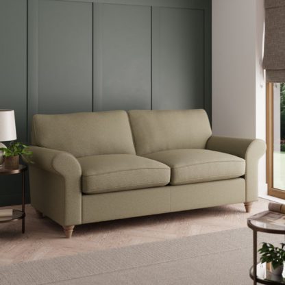 An Image of Rosa Soft Chenille 3 Seater Sofa