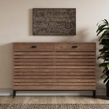 An Image of Fulton Large Radiator Cover, Pine