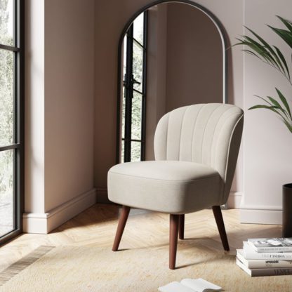 An Image of Colette Natural Flatweave Accent Chair