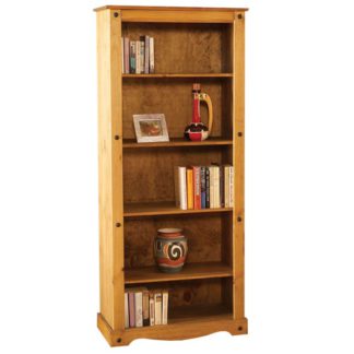 An Image of Return - Corona Tall Bookcase, Pine