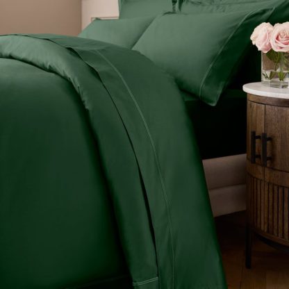 An Image of Dorma Cotton Sateen 800 Thread Count Flat Sheet