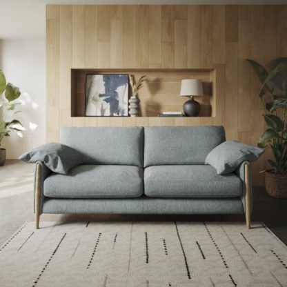 An Image of Hector Cosy Weave 4 Seater Sofa