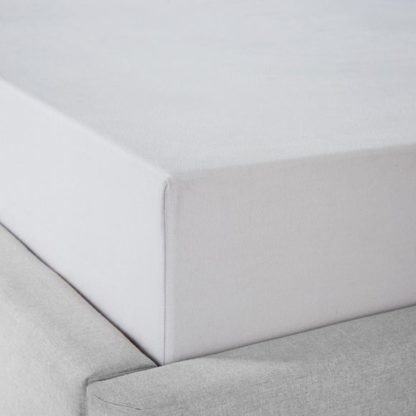 An Image of Dorma Premium Brushed Cotton Fitted Sheet