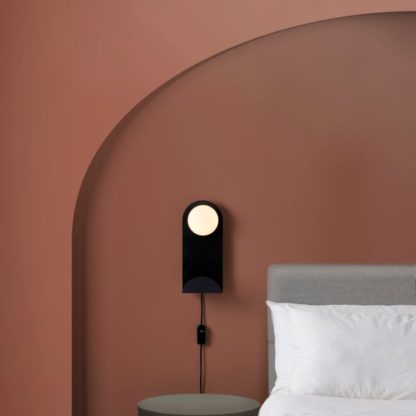 An Image of Elements Harton Shelved Wall Light