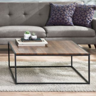 An Image of Return - Tribeca Square Coffee Table, Walnut