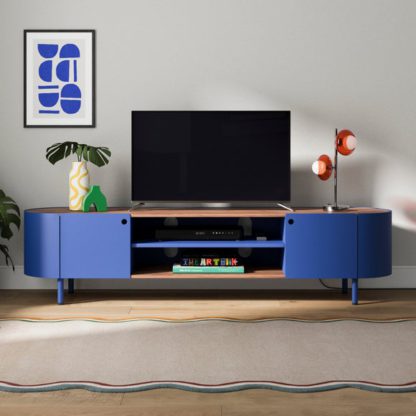 An Image of Elements Griffin Extra Wide TV Unit for TVs up to 80"