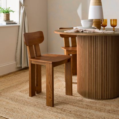 An Image of Cairo Dining Chair, Stained Ash