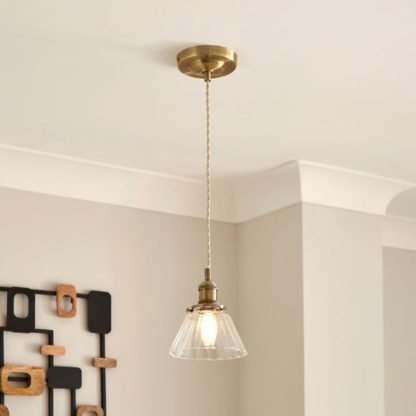 An Image of Hayley Art Deco Pendant Light